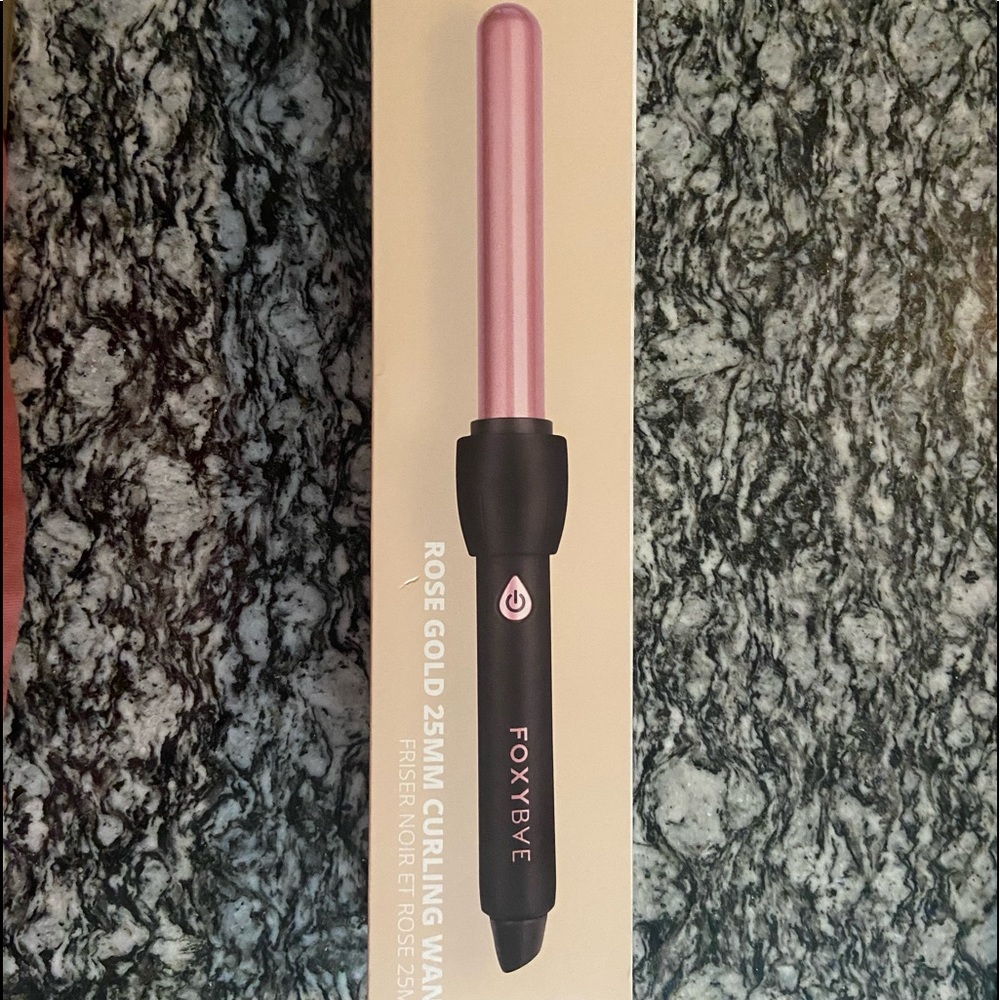 Foxybae Rose Gold Curling Wand